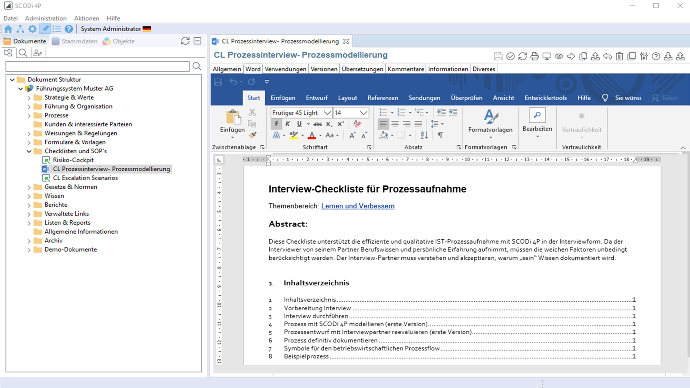 QM Software SCODi 4P - Microsoft Word/Excel QM Software SCODi 4P - Microsoft Word/Excel