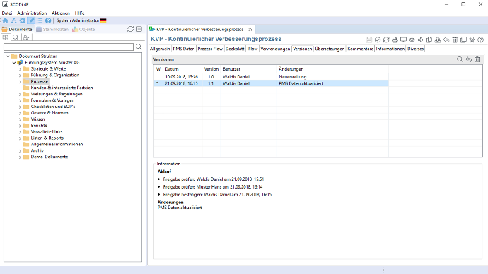 QM Software SCODi 4P - Dokumentenmanagement QM Software SCODi 4P - Dokumentenmanagement