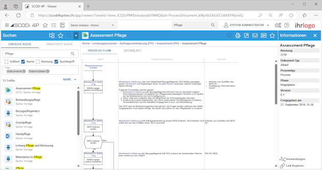 SCODi-Spitex Webapplikation