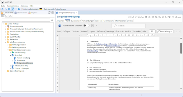 SCODI SPITEX - Microsoft Word/Excel