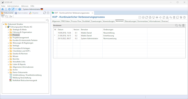 QM Software SCODi 4P - Dokumentenmanagement